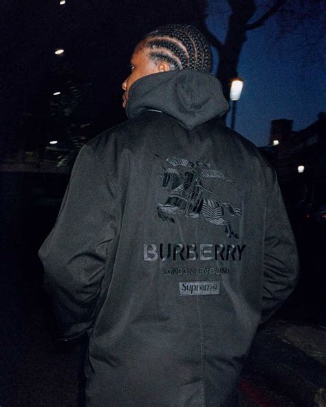 supreme burberry drop date|supreme x Burberry release date.